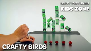 THE ANGRY BIRDS MOVIE: At-Home Catapult Craft | Sony Pictures Kids Zone #WithMe