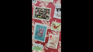 A Work In Progress | Postage Stamp Pages