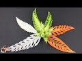 Top Six Of White Radish Carrot & Cucumber Leaf Carving Garnish