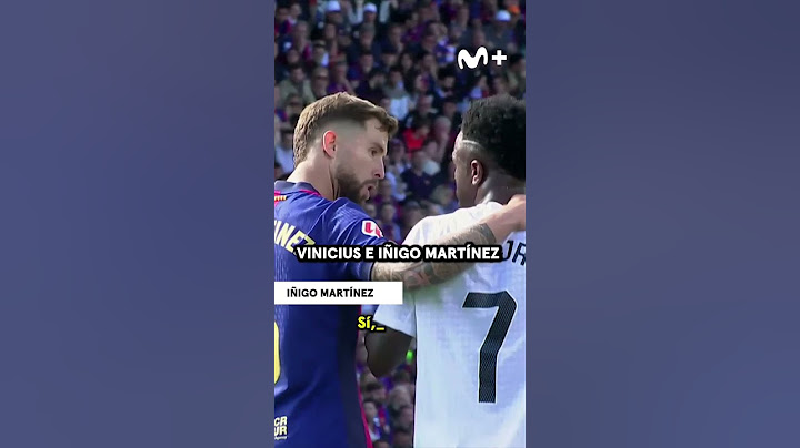 Lo de Vinicius con Iñigo Martínez #ElDíaDespués
