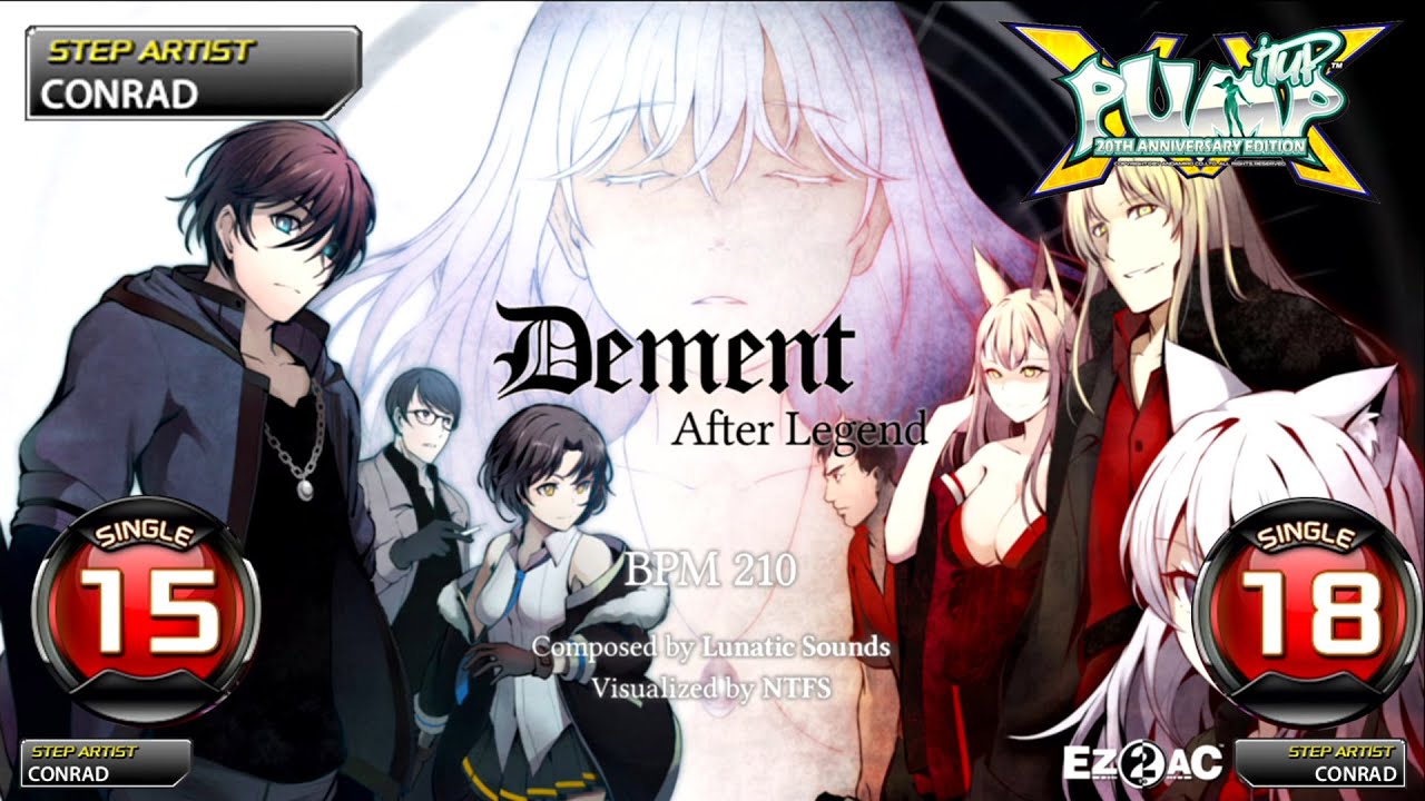 [PUMP IT UP XX] Dement ~After Legend~ S15 & S18(Update for 2.04) | PIU XX 2.04 Update