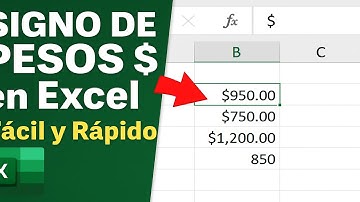 ✅ Aprende a colocar el signo de pesos en Excel y sorprende a todos