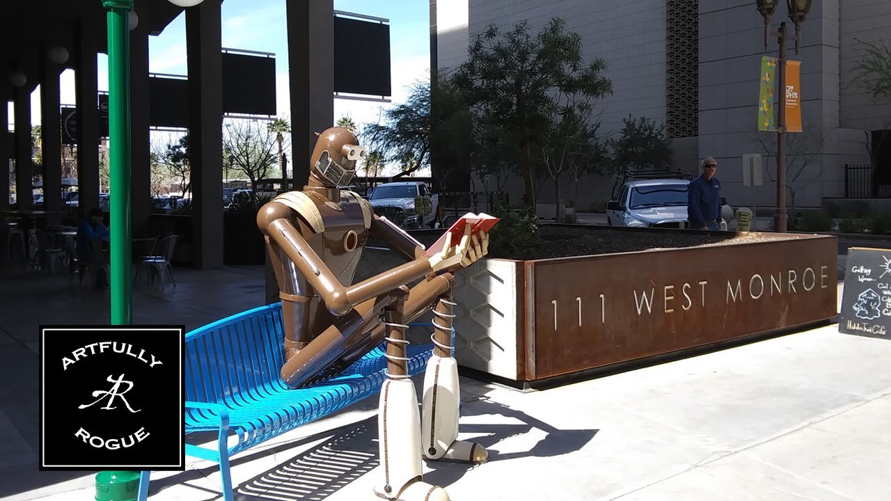 Creating a Large Robot Metal Sculpture