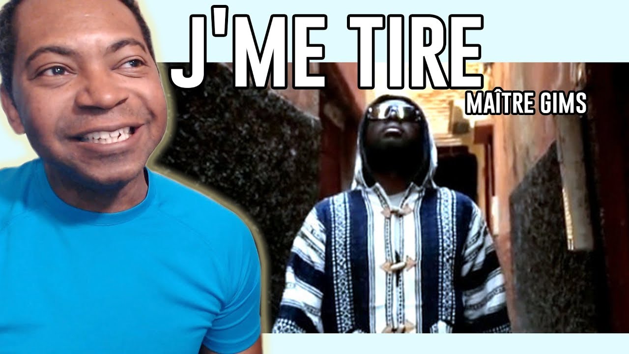 Maître Gims J'me tire (Clip officiel) English REACTION to FRENCH RAP
