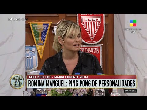 Romina Manguel responde el ping pong de personalidades