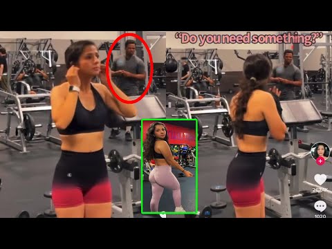 Tik Toker Goes Viral for Trying to Expose Man at Gym and it Blows Up in Her Face
