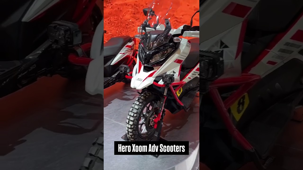Hero MotoCorp Unveils Adventure-Ready Hero Xoom Scooters at EICMA 2024!