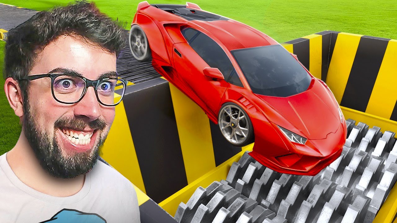 LAMBORGHINI vs TRITURADORA 😱