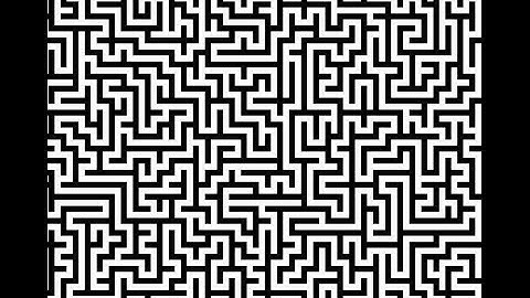 Maze Generation - Recursive Backtracker (C++/SFML)