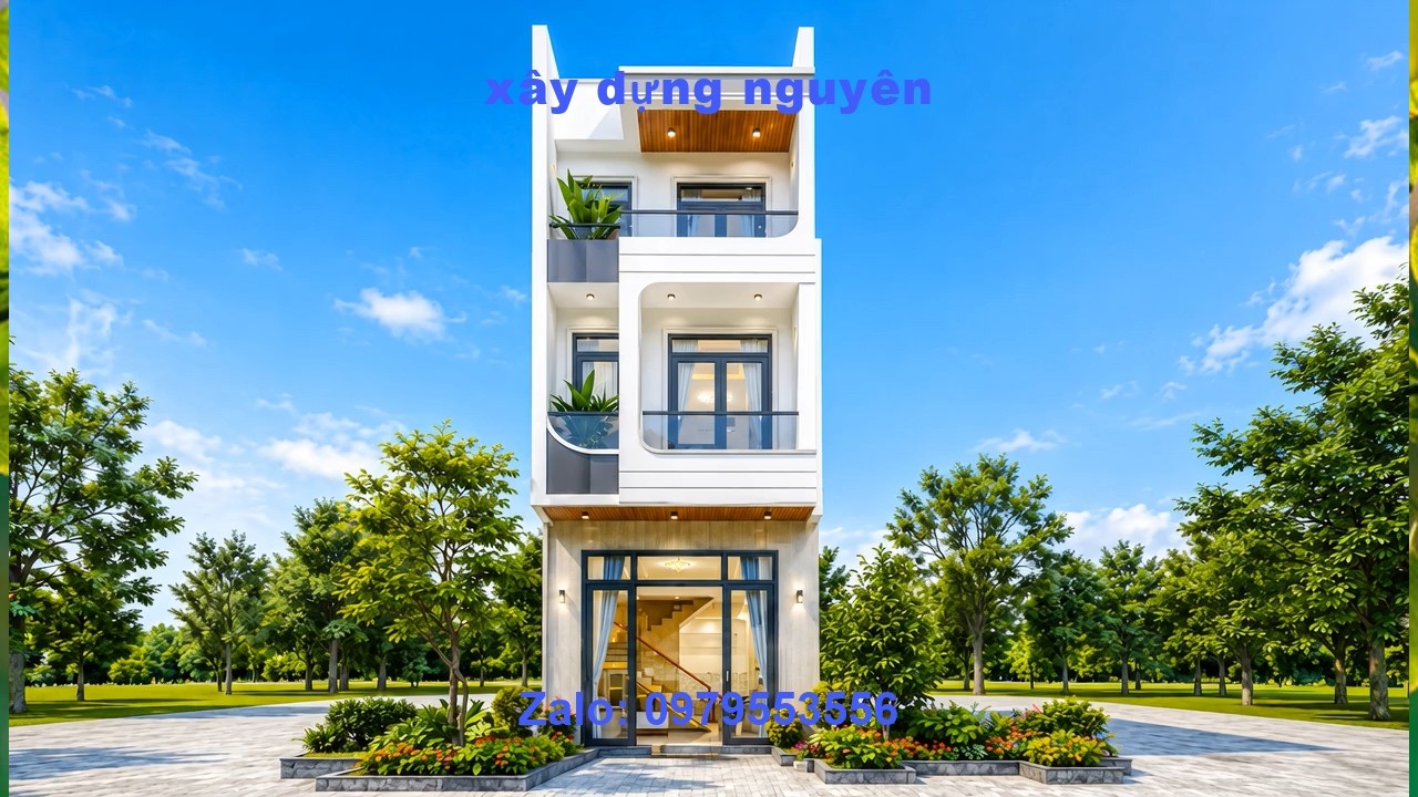 Mẫu Nhà Ống 3 Tầng Diện Tích 4x18m Thiết Kế 4 Phòng Ngủ #nha3tang