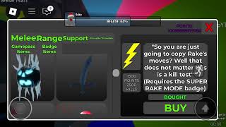 The Rake Remastered Kill Test Discontinued Head Admin Gives Me 5K Kills And So Much Points