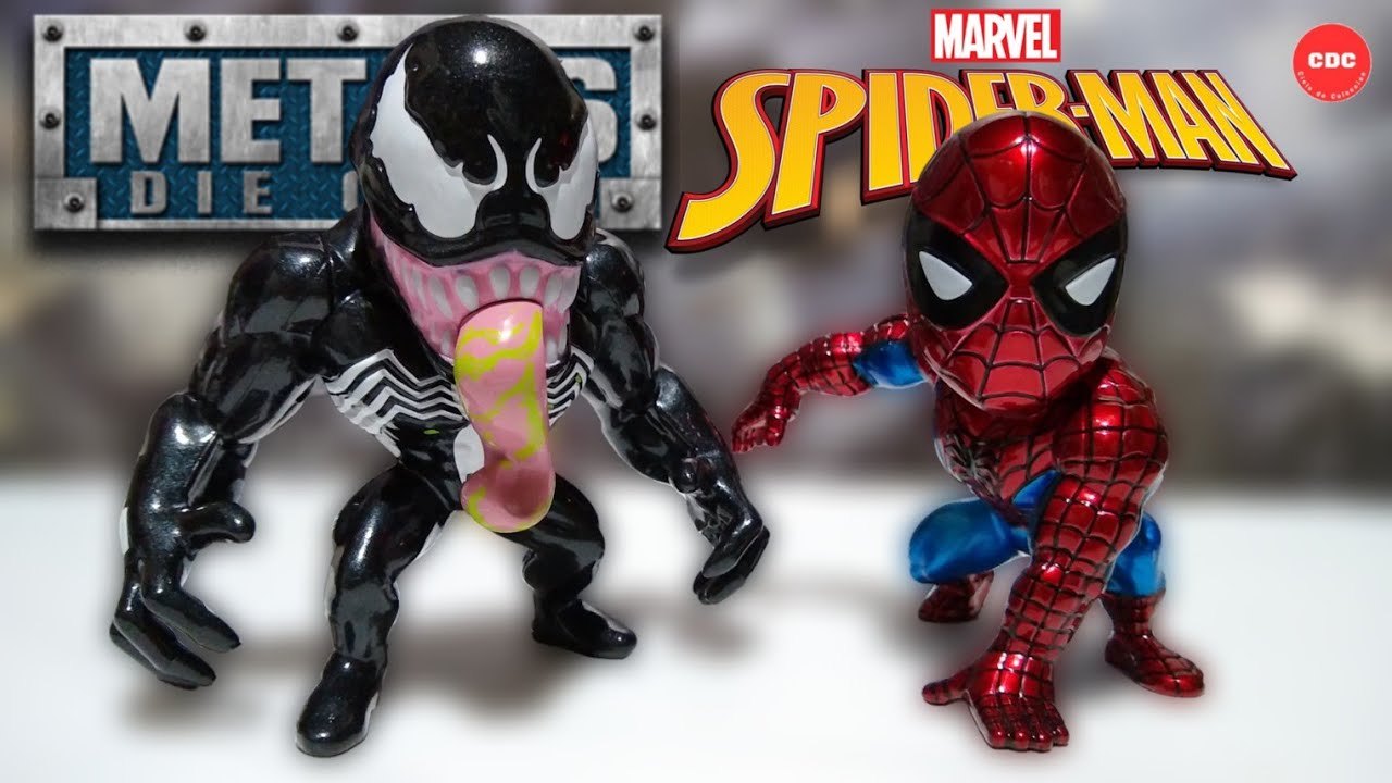 JADA TOYS MARVEL ULTIMATE VENOM DIECAST MINI FIGURINE-SPIDERMAN  VILLIAN-#99236