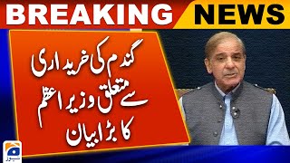 PM Shehbaz constitutes inquiry committee to investigate wheat import scandal｜Geo News