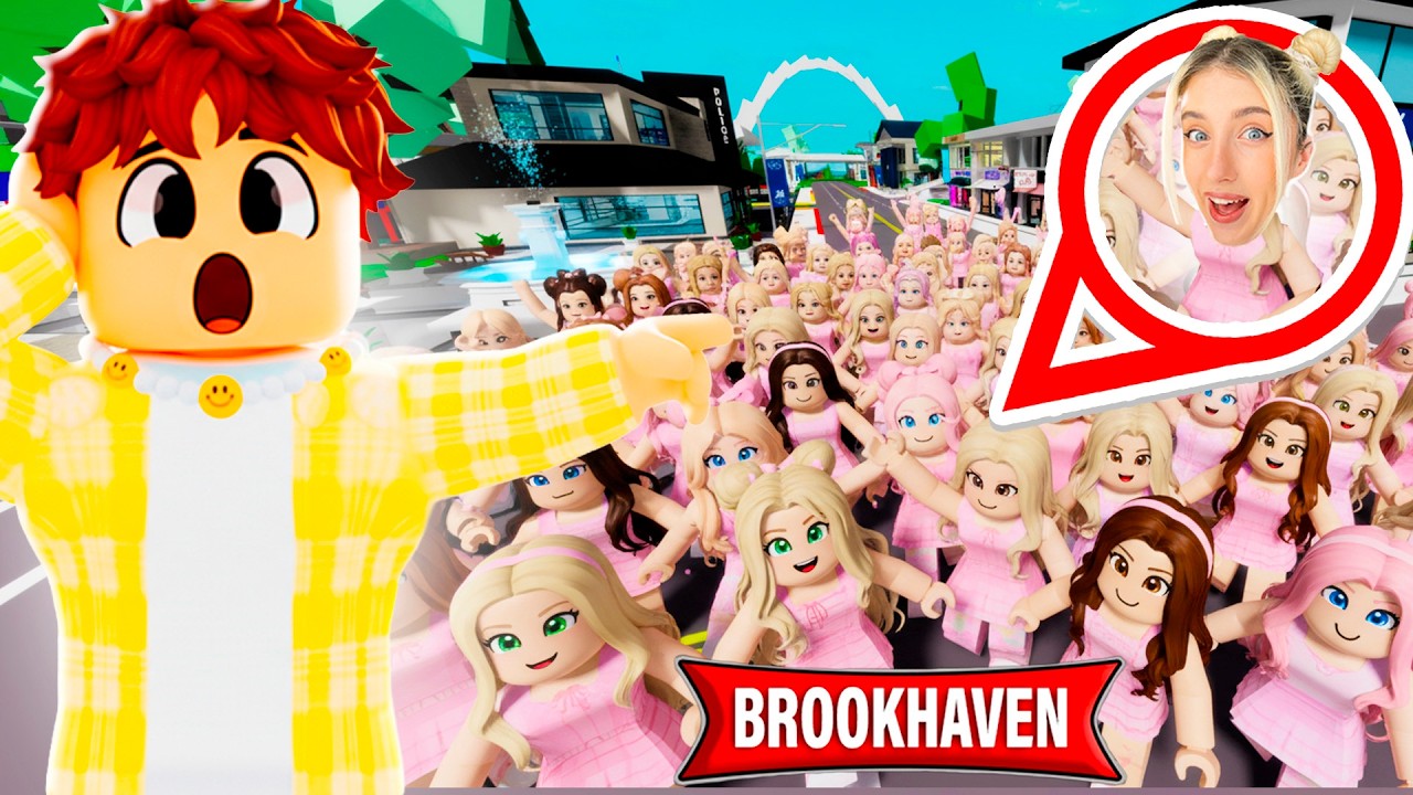 НАЙДУ ЛИ Я СВОЮ ДЕВУШКУ среди 100 ФЕЙКОВ в Brookhaven? Ошибка = МЫ РАССТАЁМСЯ…