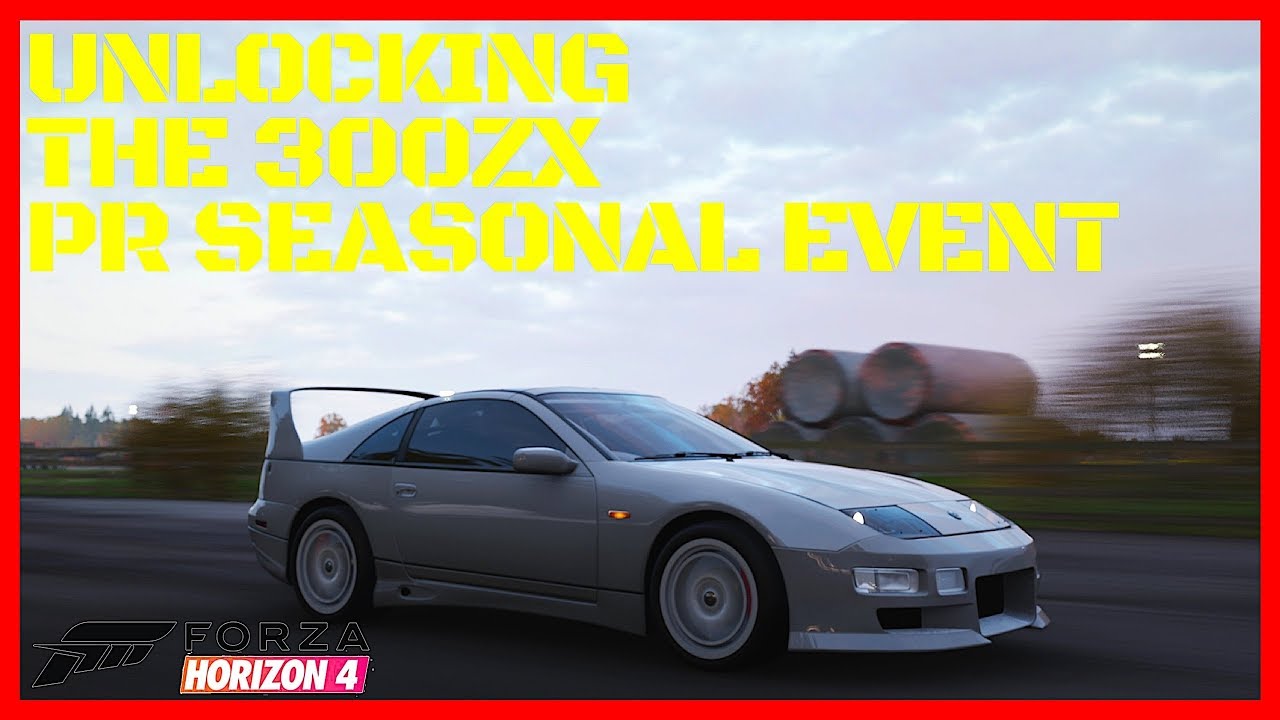 HOW TO UNLOCK THE NISSAN 300ZX Seasonal events and