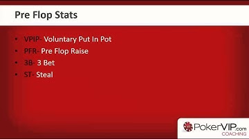 📊 ♣️ Poker HUD Stats Explained: Beginners