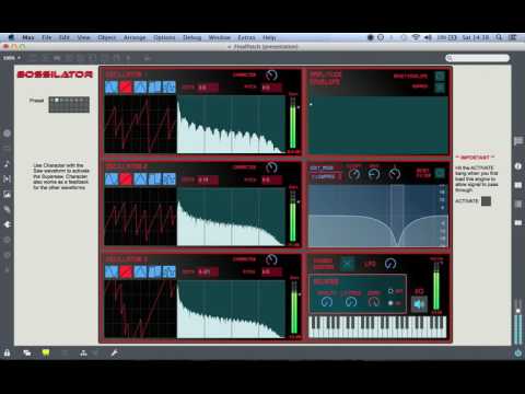 Max/MSP - BOSSILATOR