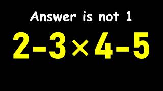 This Math Expression Breaks People's Brains!