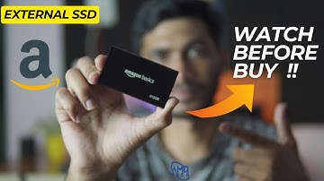 Amazon Basic External SSD Review|Speed Test |Can You REALLY Trust ?