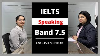 7.5 Band IELTS Speaking Test Sample with feedback