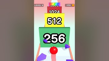 ballrun2048 VS stack rider , gameplay video new update levels, #gameplay #games #android