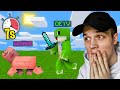 7 SEKUND CHALLENGE z DEYVEM w Minecraft!