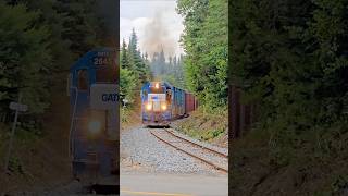 NBSR 506 Past Watt Junction, NB w/ Shoving Platform