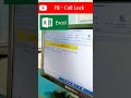 Ms Office Excel || How to Use border in excel #excel #computer #shorts
