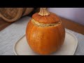 Pumpkin Stuffed with Mushrooms (Vegan) | Веганская Фаршированная Тыква с Грибами