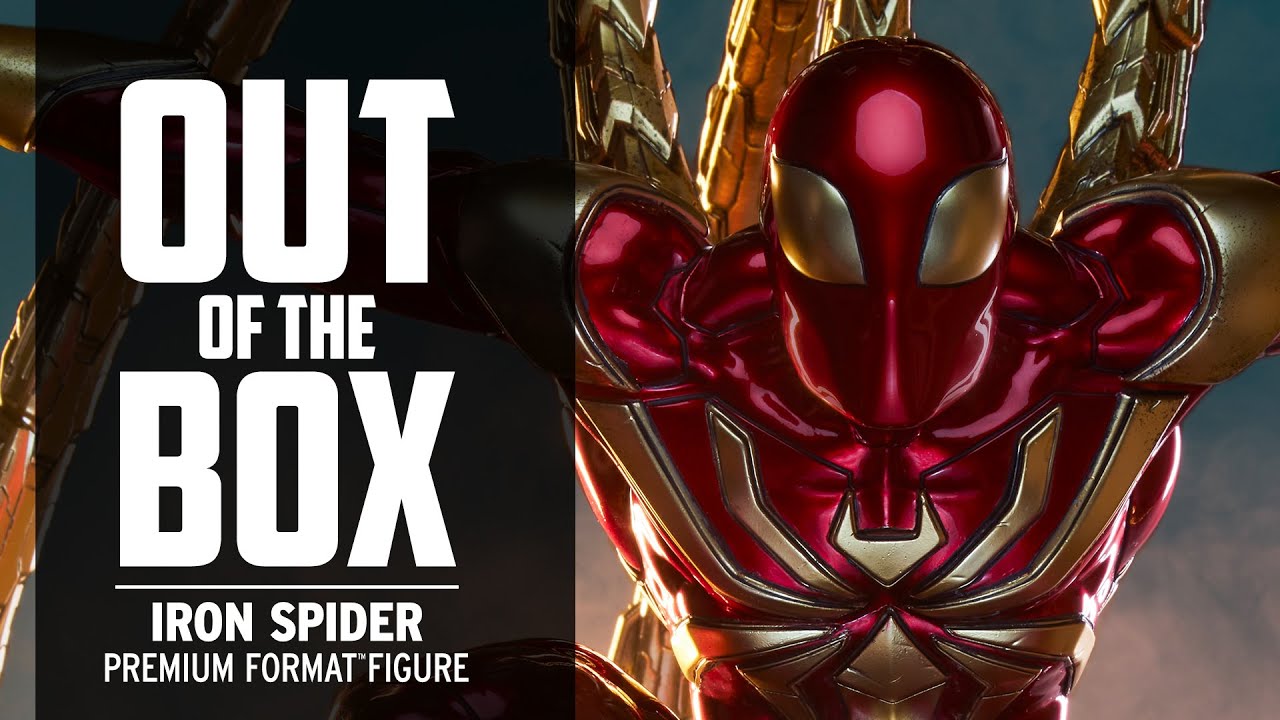 Spider-Man Iron Spider Statue Unboxing | Out of the Box - YouTube