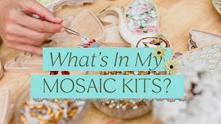 What's Inside My Mosaic Kits? A Beginner-Friendly DIY Project including: frame, supplies, and more!