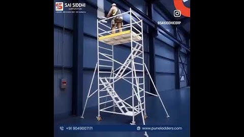 Aluminium Scaffold Tower Ladder | Sale & Rent | Pune