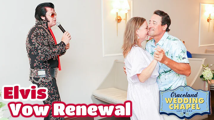 Brenda & Corbin's Elvis Vow Renewal in Las Vegas |...