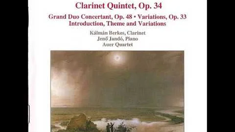 Carl Maria von Weber - Clarinet Quintet [Klmn Berk...