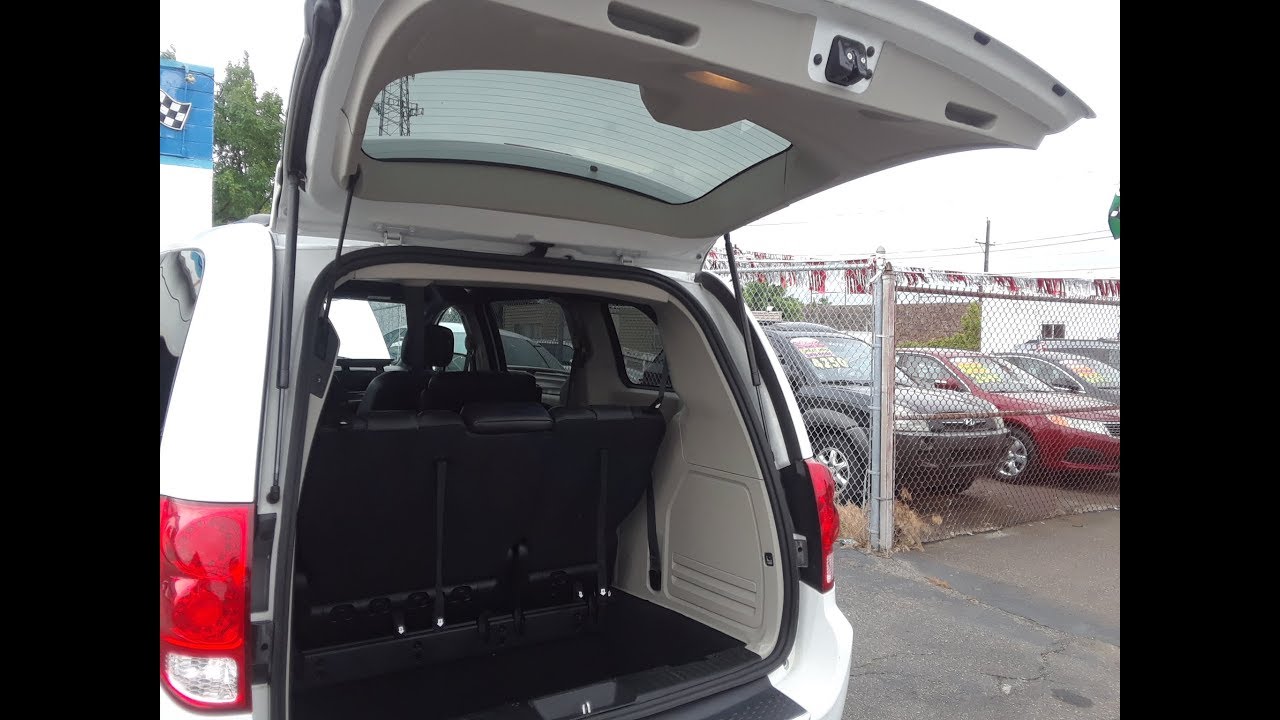 How to Operate Dodge Grand Caravan Stow N Go Rear Seats 2008 to Present