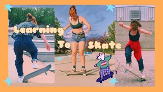 Learning to Skateboard in 30 Day | First Time at the Skate Park