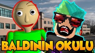 Baldinin Okulundan Kaçış Roblox Escape School Obby