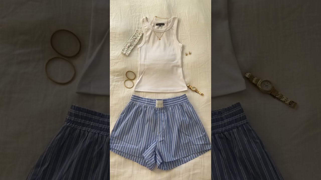CLEAN GIRL SUMMER OUTFIT INSPO Shorts Summerfashion Outfitinspo