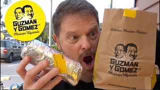 Guzman Y Gomez Spicy Pork Burrito Review