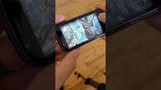 Playing God Of War On World's Smallest Smarphone? #Shorts