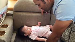 MS Dhoni daughter Ziva Un seen Pictures