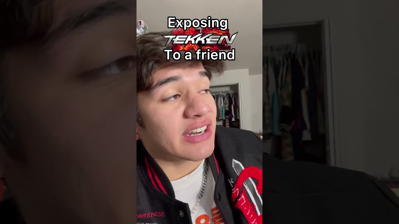 Разоблачение друга в Tekken