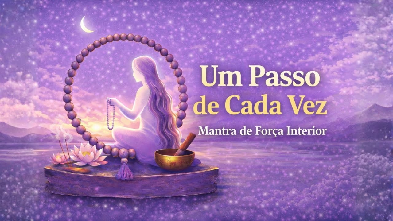Mantra para Depressão e Força Interior (108 repetições) | Um Passo de Cada Vez