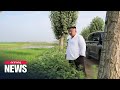 Kim Jong-un makes rare inspection at flood-damaged village