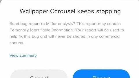 how to fix wallpaper carousel keeps stopping problem mi phone | wallpaper carousel has stopped 2023