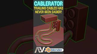 Cablerator - The easiest way to create trailing cables in Blender