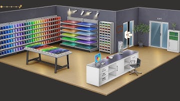 Rooms & Exits Escape Room Game Level 16 Art Supplies Store Chapter 2 Game Walkthrough Solution