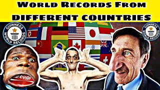 World Records From Different Countries