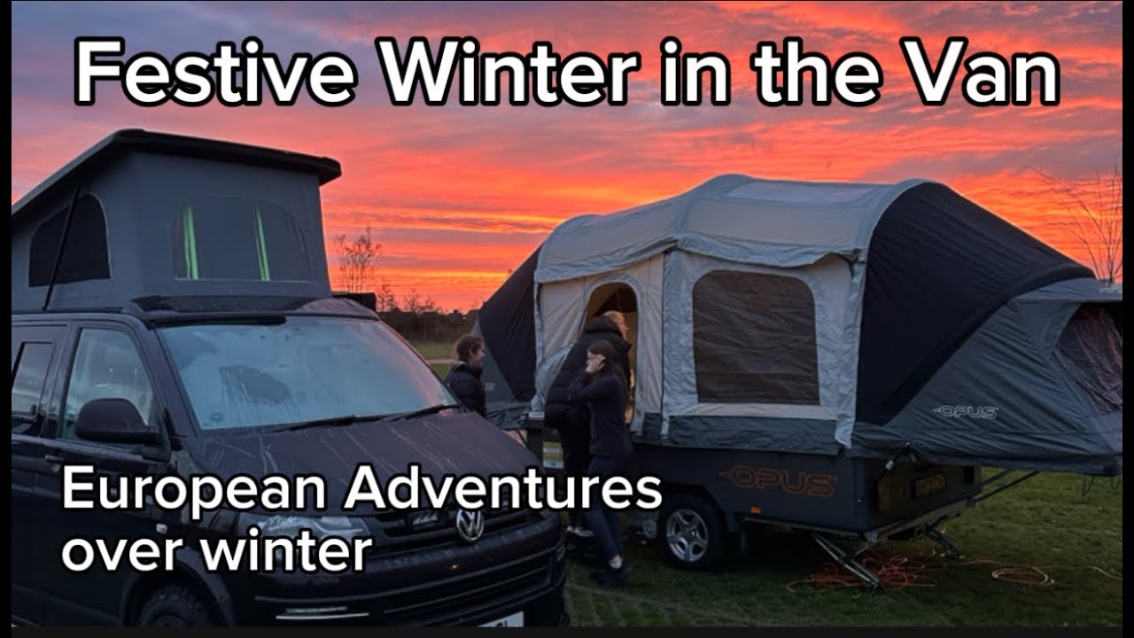 A festive winter in the Campervan