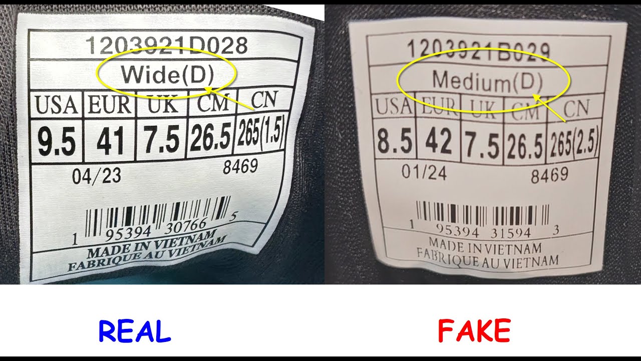 How to spot fake Brooks Cascadia sneakers. Real vs fake Brooks Cascadia trail shoes